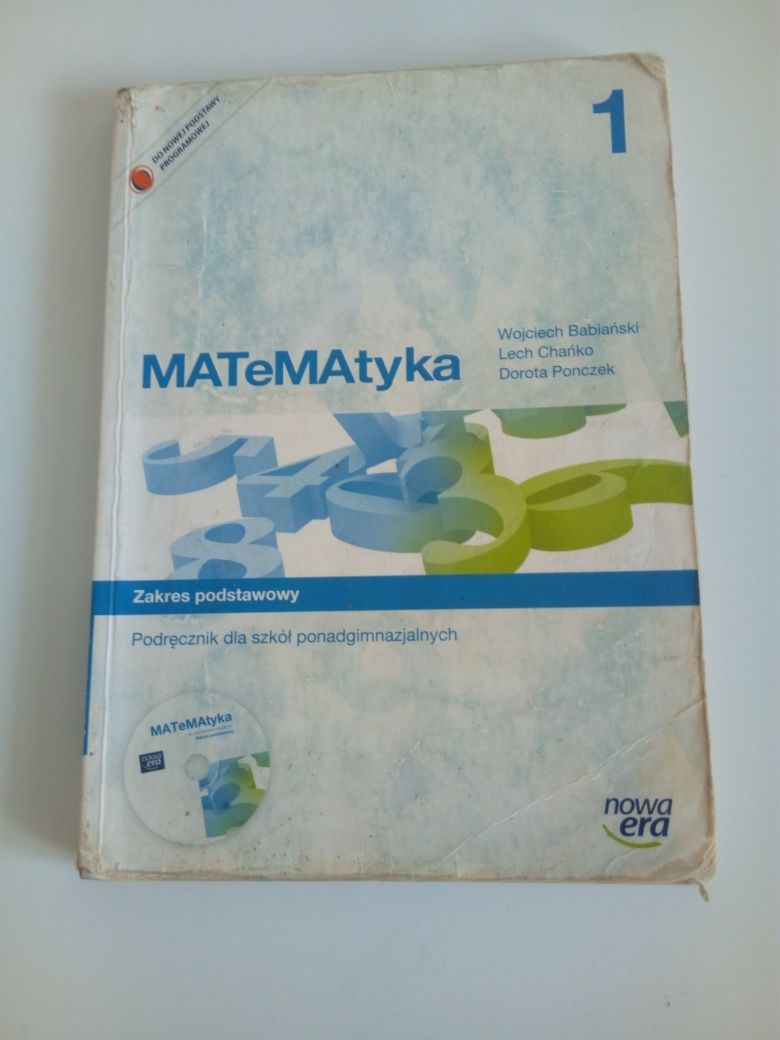 Matematyka 1 Nowa Era - podręcznik dla szkół ponadgimnazjalnych