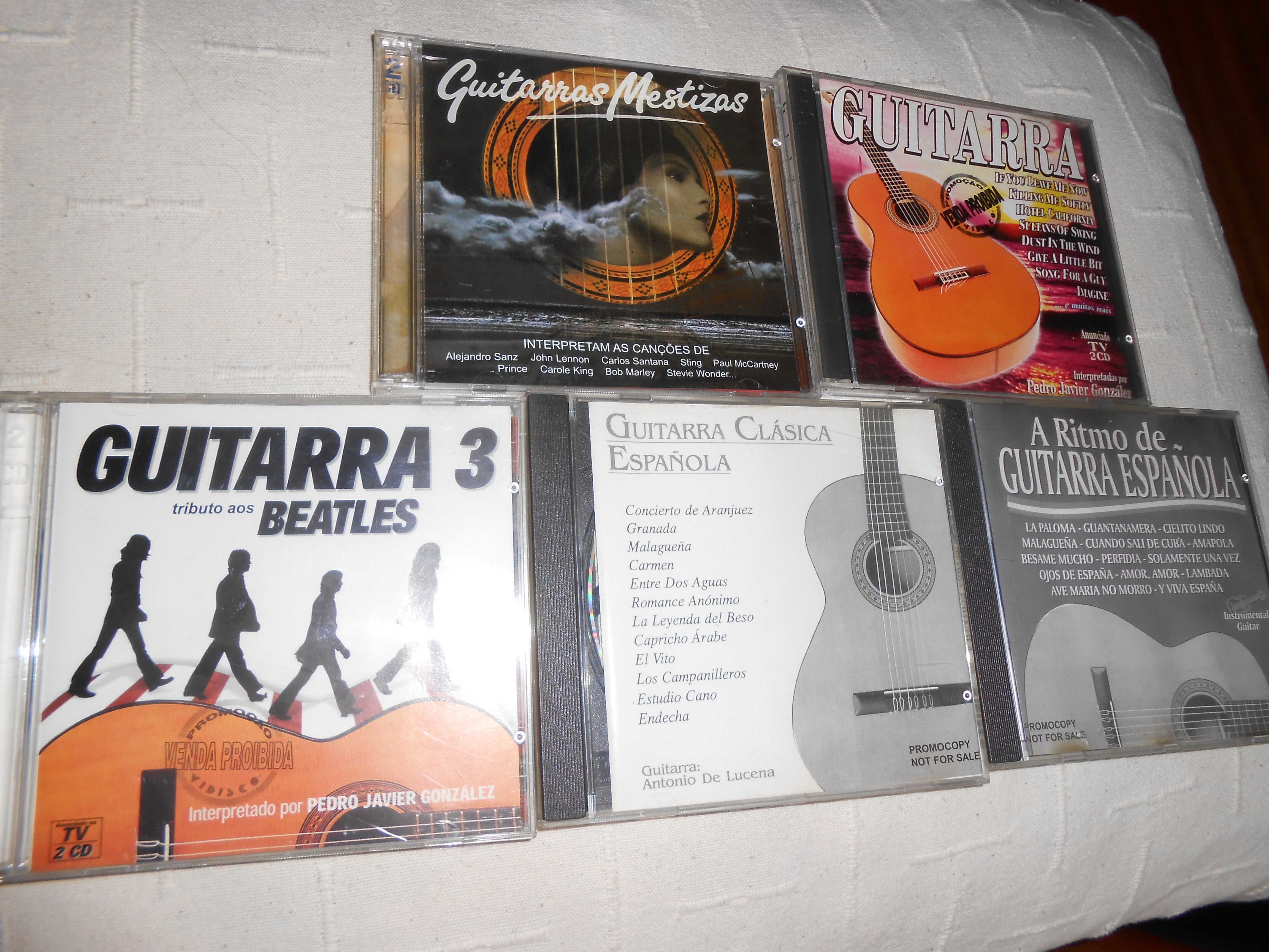 5 CDS Instrumentais de Guitarra