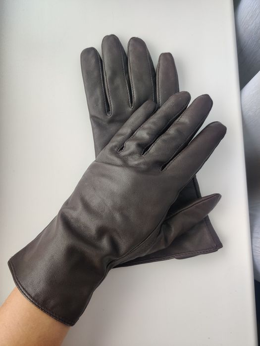Шкіряні перчатки рукавиці розмір S