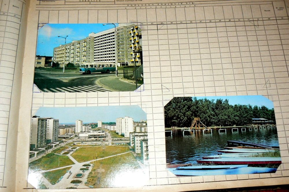Widokówki pocztówki MIASTA stare dla kolekcjonerów z lat 70-80