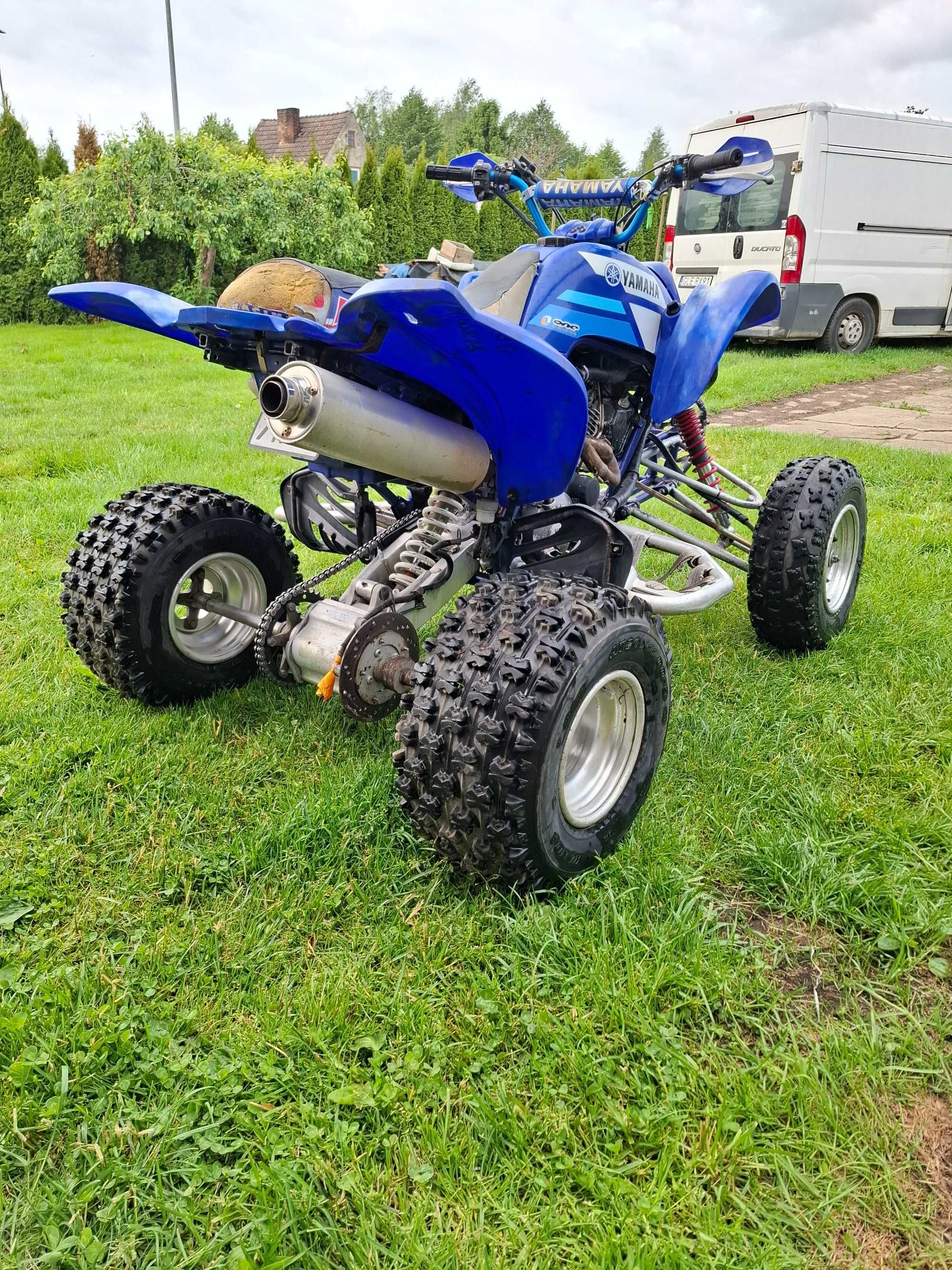Raptor 660 możliwość sprzedania samej ramy pod swap zarejestrowany