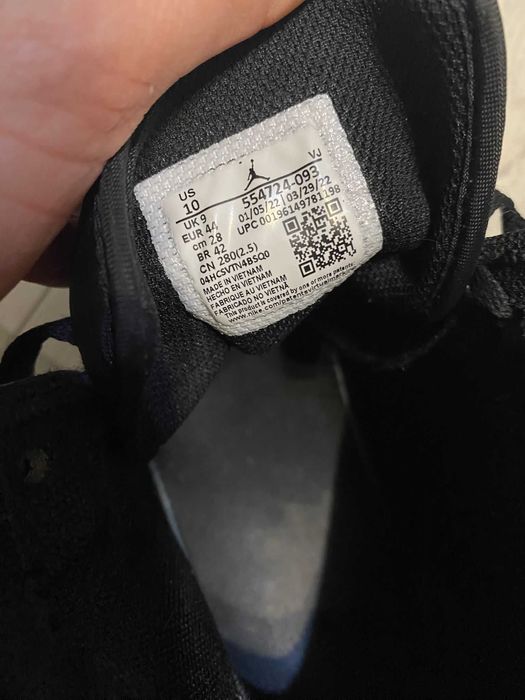 Nike Air Jordan 1 mid czarne