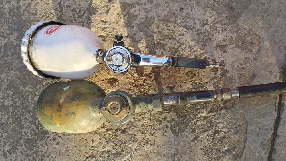 Пневматический пуливизатор краскопульт INTERTOOL СССР