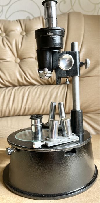 Бінокулярний мікроскоп з зіпом оптики !