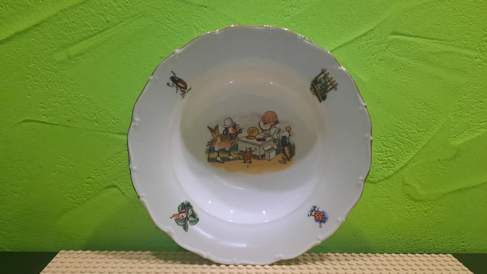 Zabawka PRL! Czechosłowacja Doktor Bolito Talerz