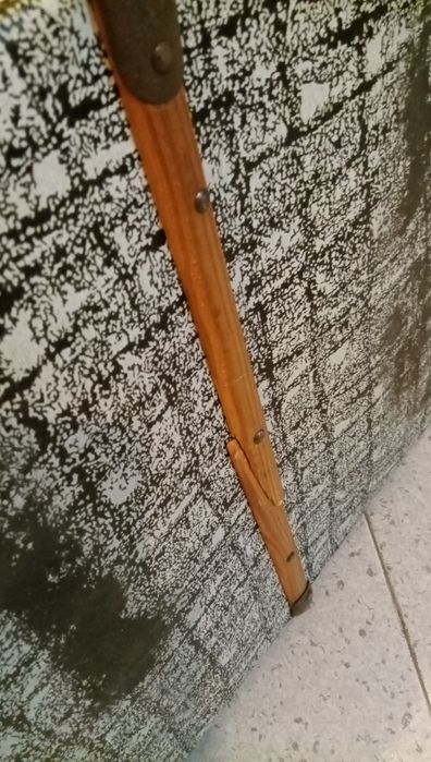 Grande malão antigo de viagem