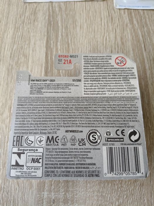 Hot Wheels BMW M3 GT2 Białe