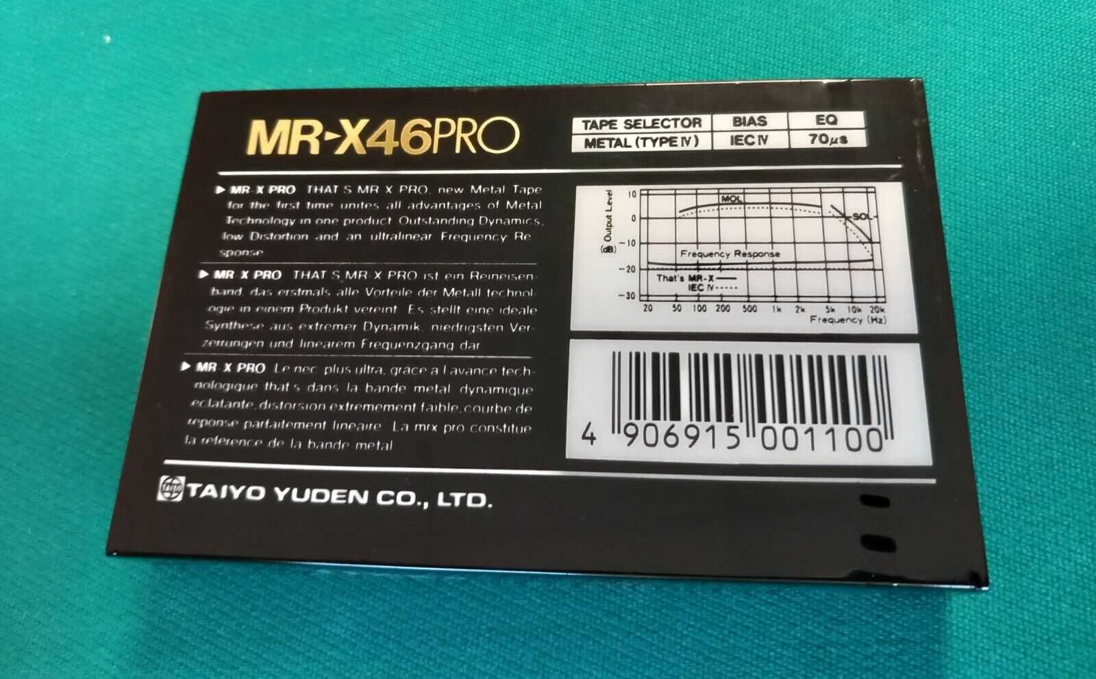 Thats MR-X46PRO kasety audio Metal (Made in Japan) Nowe