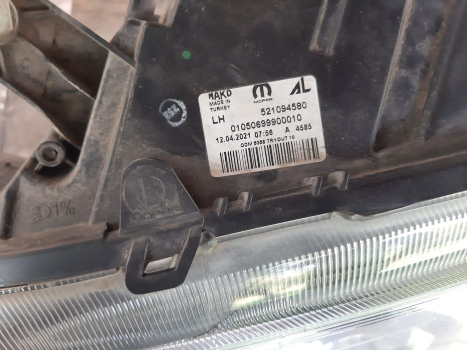 Фара ліва Fiat Doblo 263 18-22 [521094580]