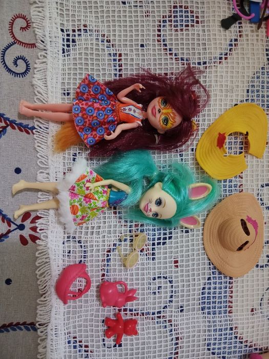 Brinquedos: Bonecas Enchantimals Mattel Felicity Fox e Bree Bunny