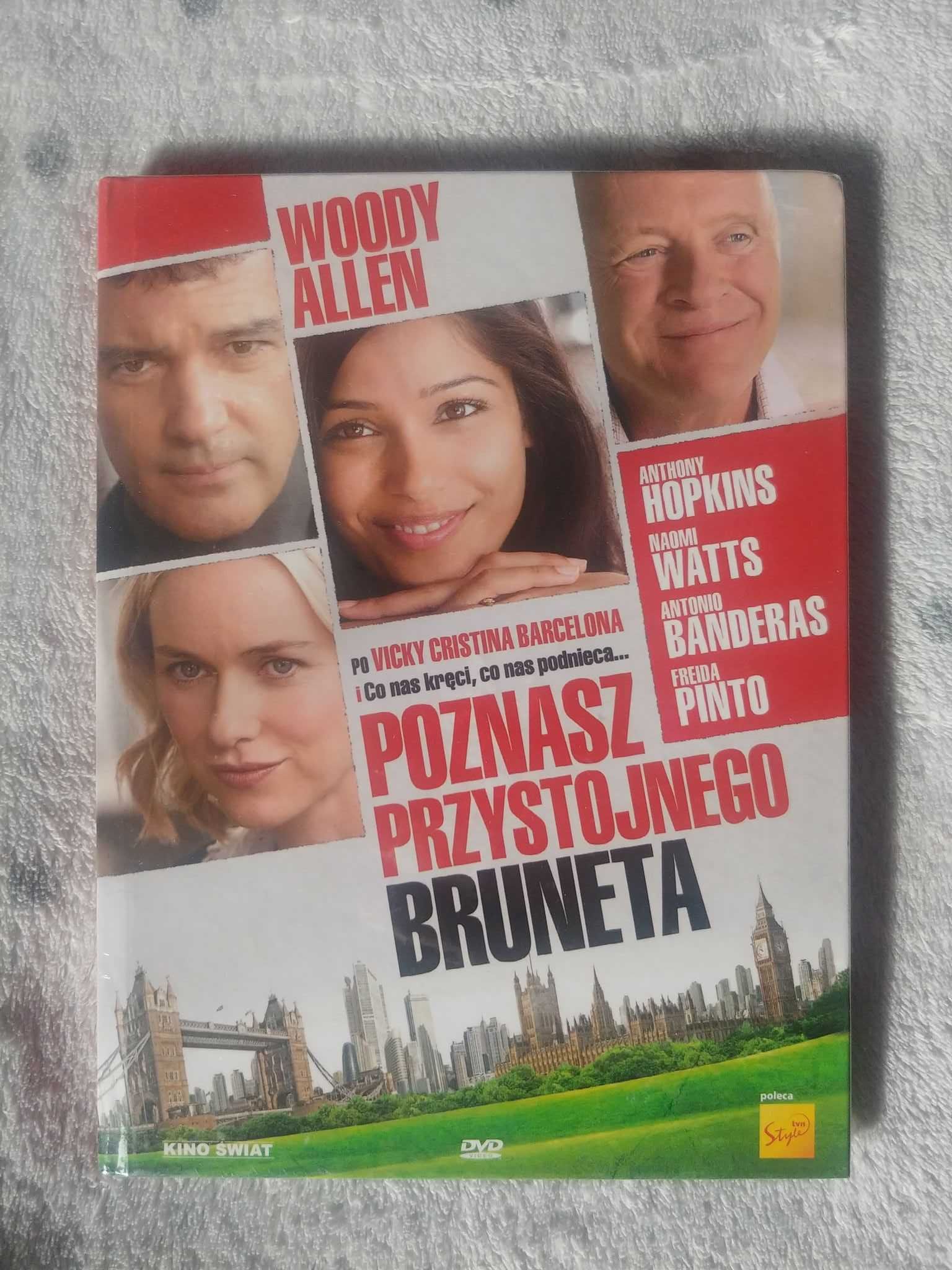 Woody Allen Poznasz przystojnego bruneta (DVD)