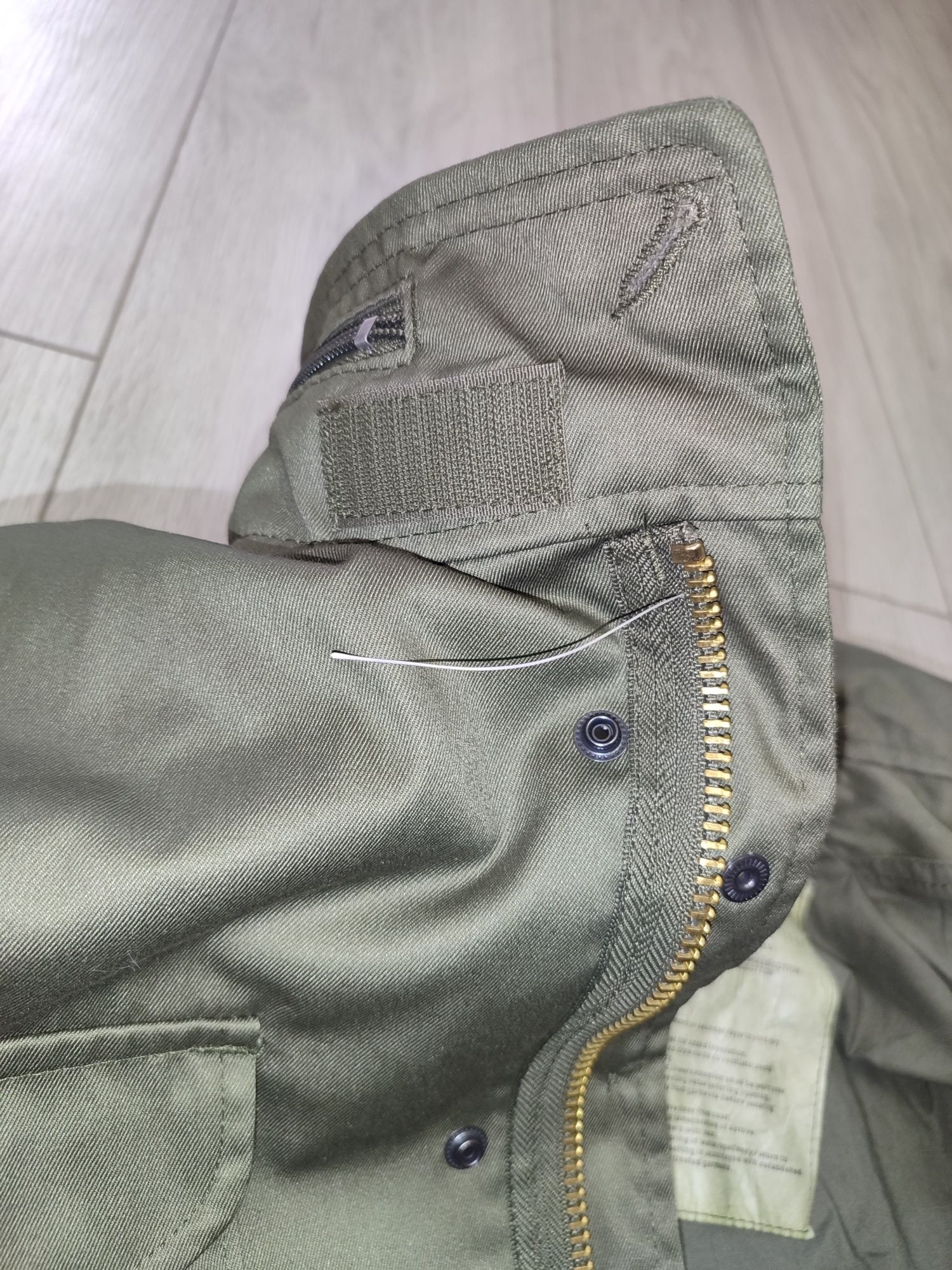 M65 куртка / Mil-Tec/ с капюшоном / олива /Military / M