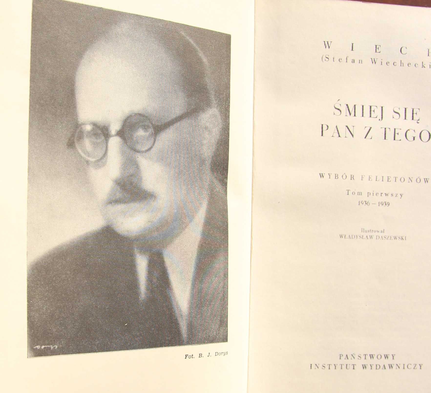 Wiech Śmiej się Pan z tego tom I - Stefan Wiechecki