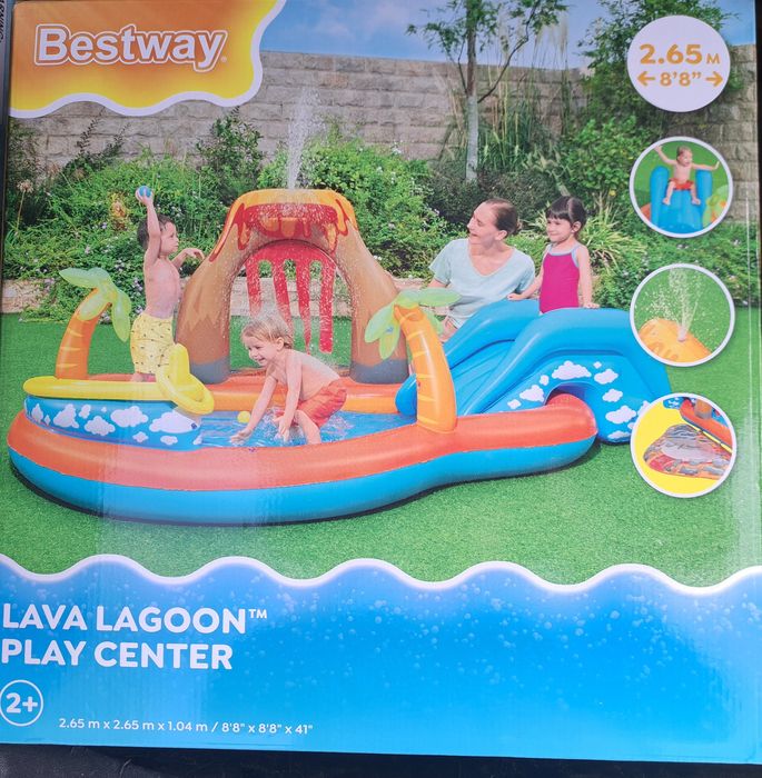 Besyway lava lagoon/basen wodny plac zabaw