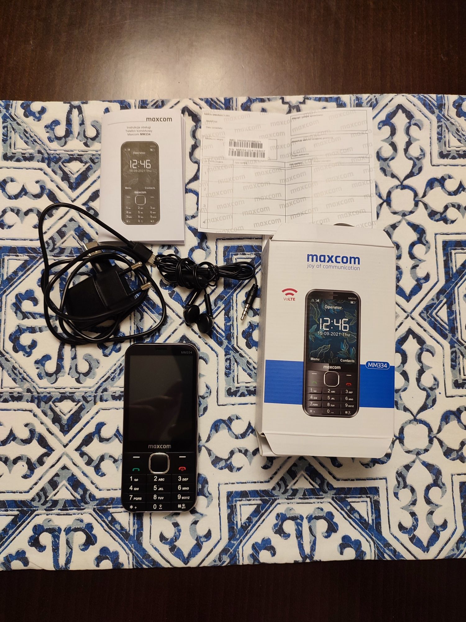Telefon maxcom mm334