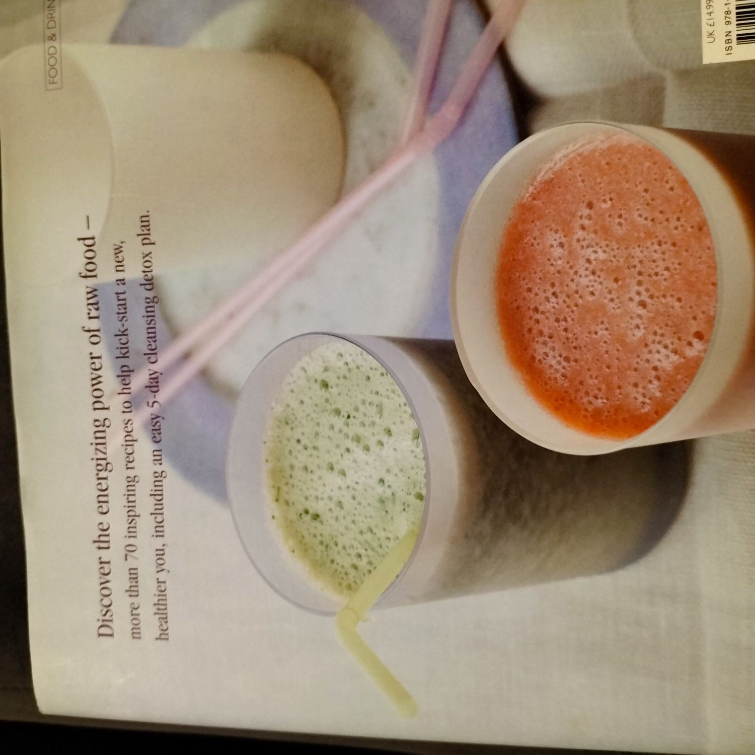 Raw Food Detox książka kucharska w j. angielskim