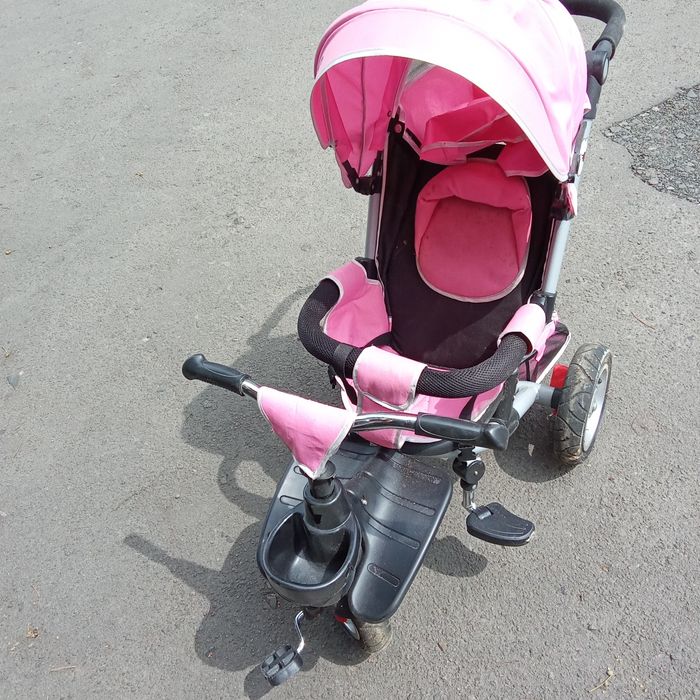 Велосипед стан нового дитячий з ручкою коляска