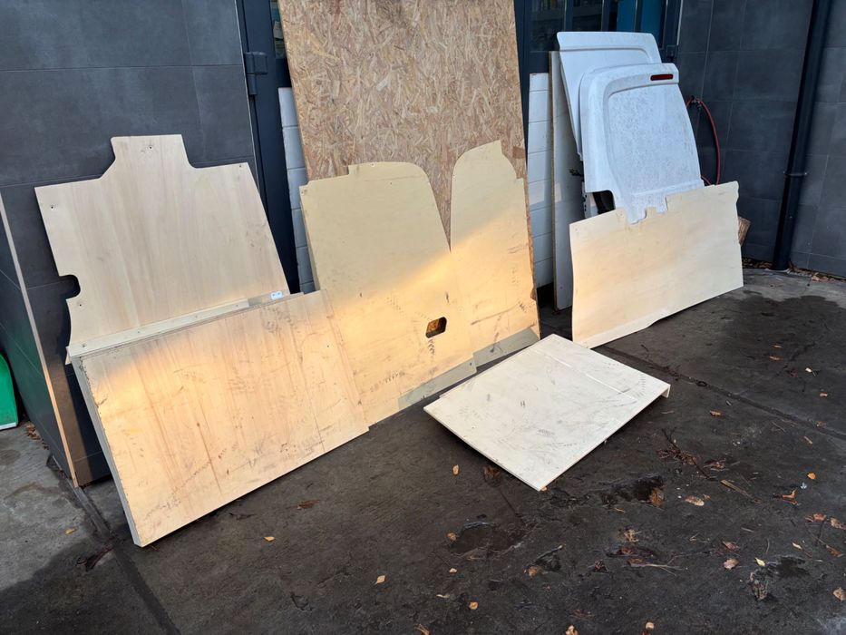 Zabudowa paki Boczki Peugeot Partner IV Combo E Berlingo