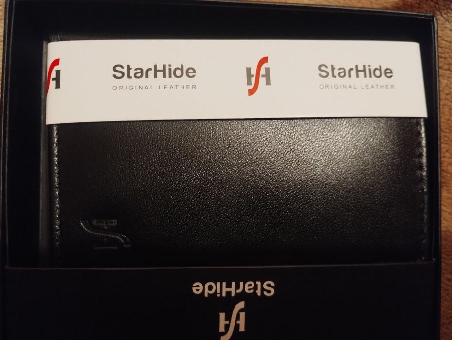Шкіряний гаманець StarHide, британський бренд, цілком новий в коробці