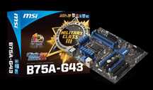 Płyta główna MSI B75A-G43, Intel Core i7-3770, 32GB RAM DDR3 Kingston