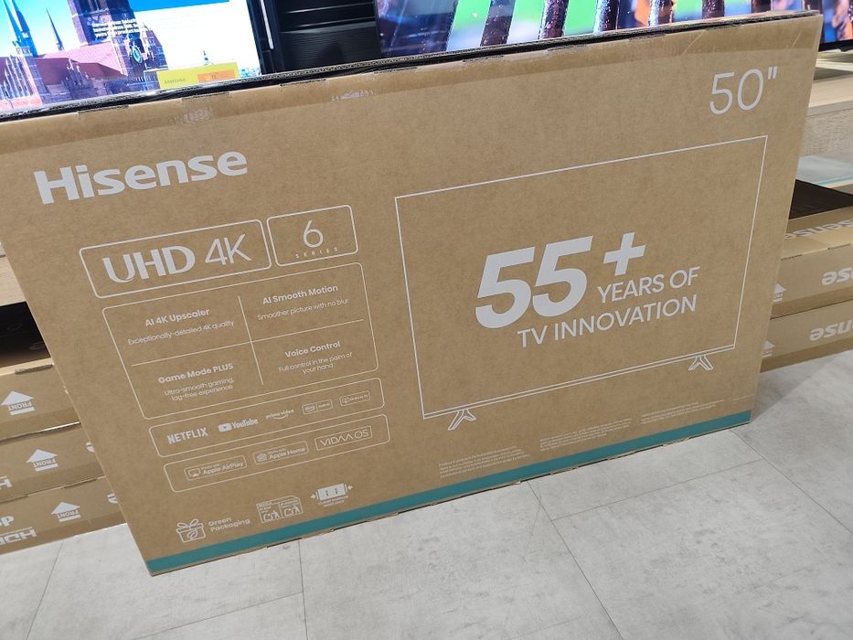 Hisense 50A6K, офіційна гарантія 2 роки