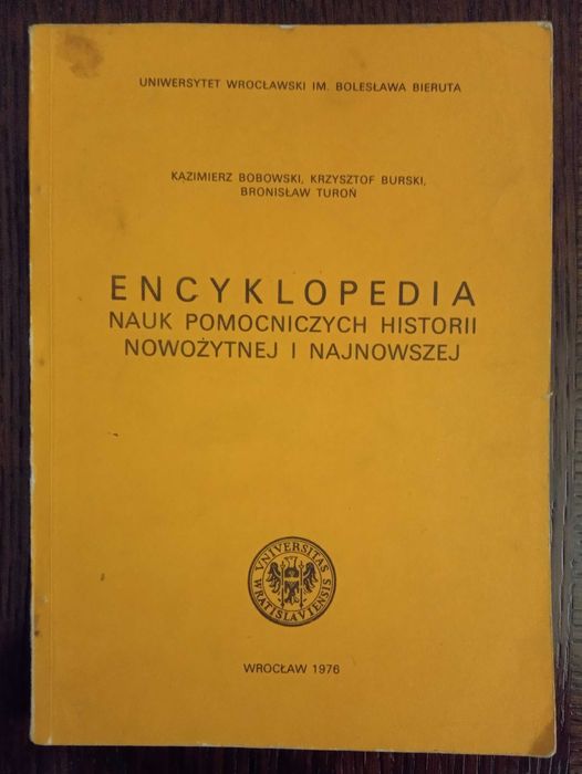 Encyklopedia nauk pomocniczych historii nowożytnej i najnowszej