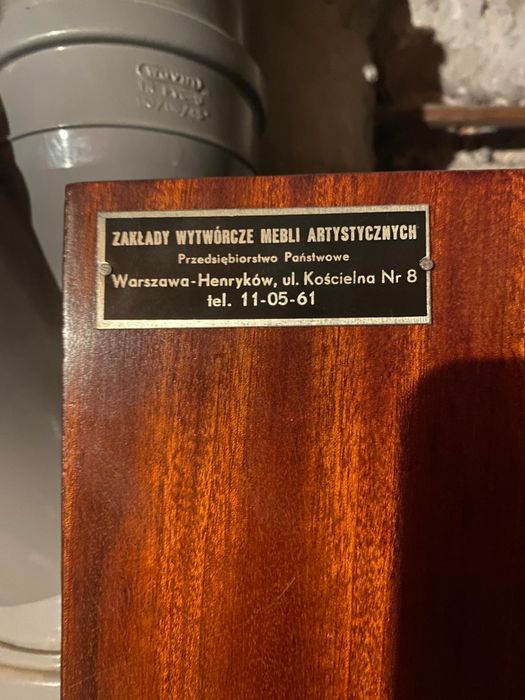 Szafa duża Henryków Biedermeier/Księstwo Warszawskie