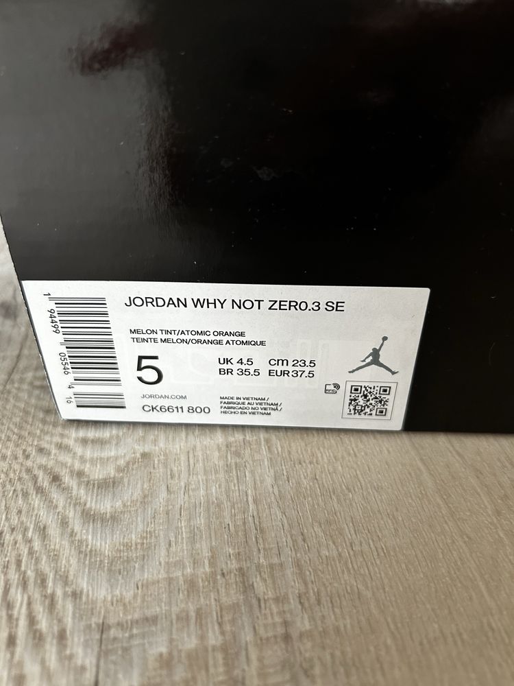 Nike AIR Jordan Why Not ZER0 (super CENA!)