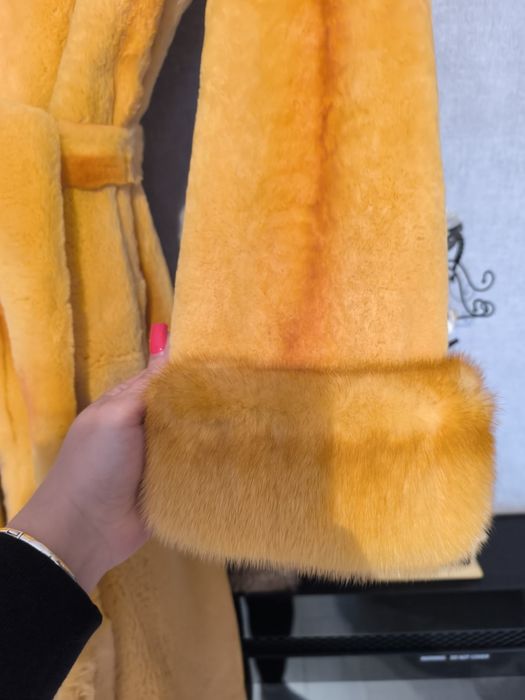 Натуральная норковая шуба