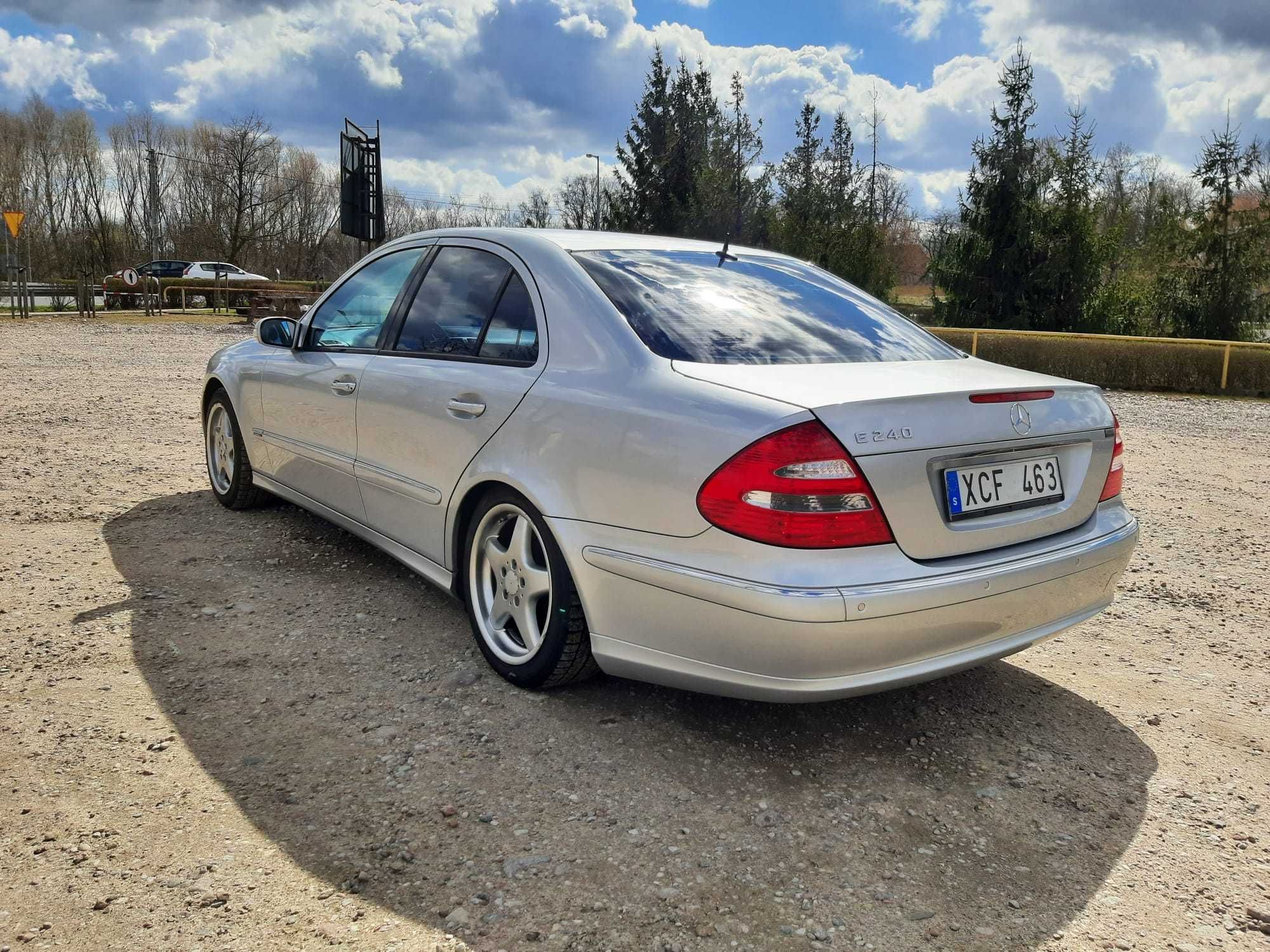 Mercedes E 240 W211 Avangarde V6 2.6L zarejestrowany