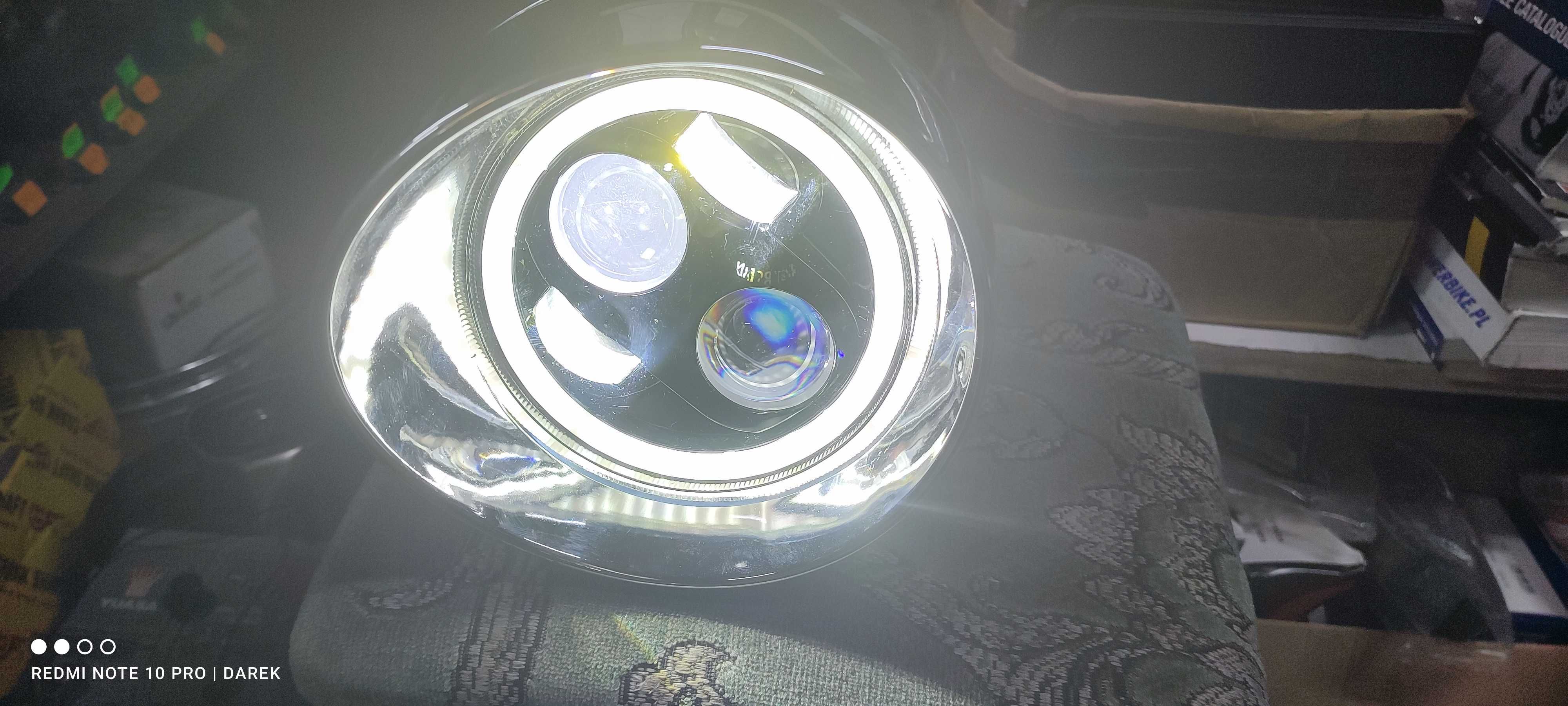 lampa led soczewka honda vt shadow vtx 1300/1800