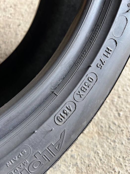 Шини 205/50 r17 Michelin Alpin 5 4шт зима 2019рік (342)