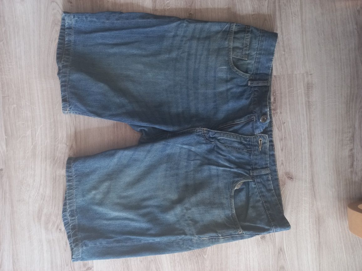 Krótkie spodnie spodenki szorty jeansowe rozm 52 2pak