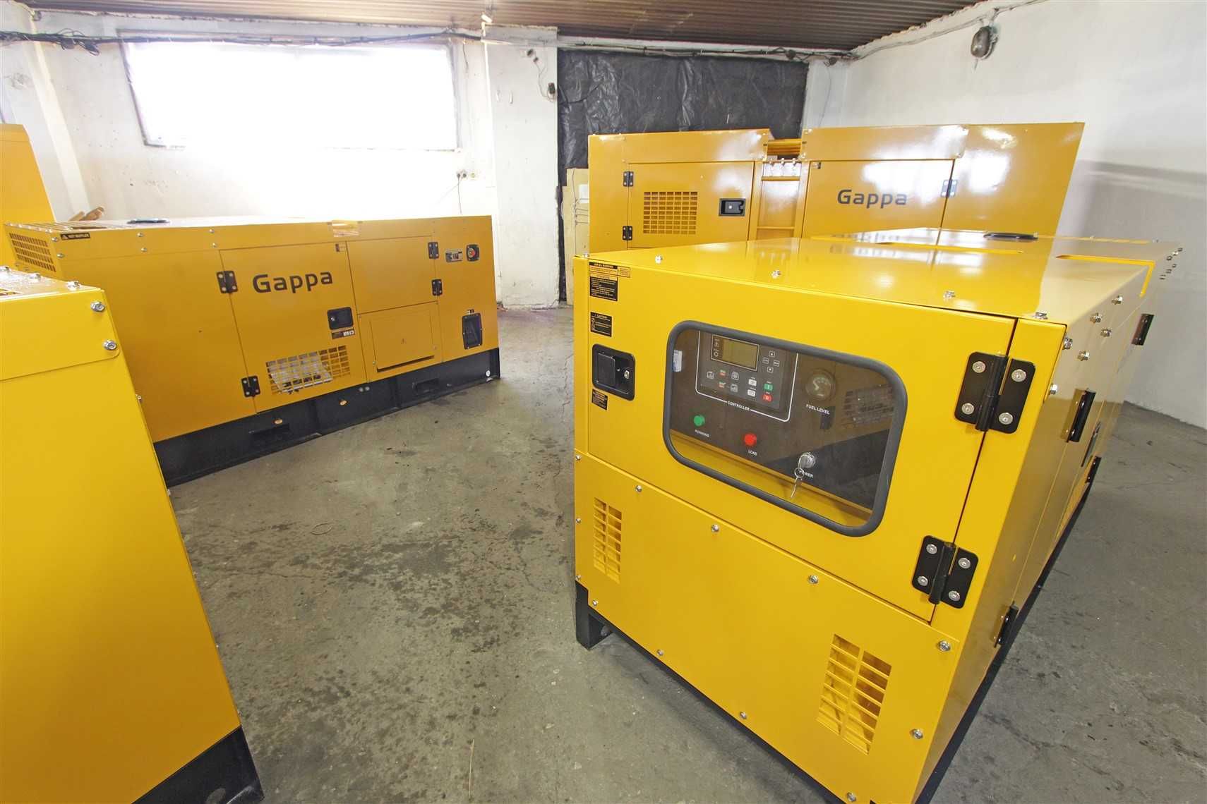 Agregat prądotwórczy GAPPA 75 kw 100 kw 120 kw 150 kw 200 kw avr szr