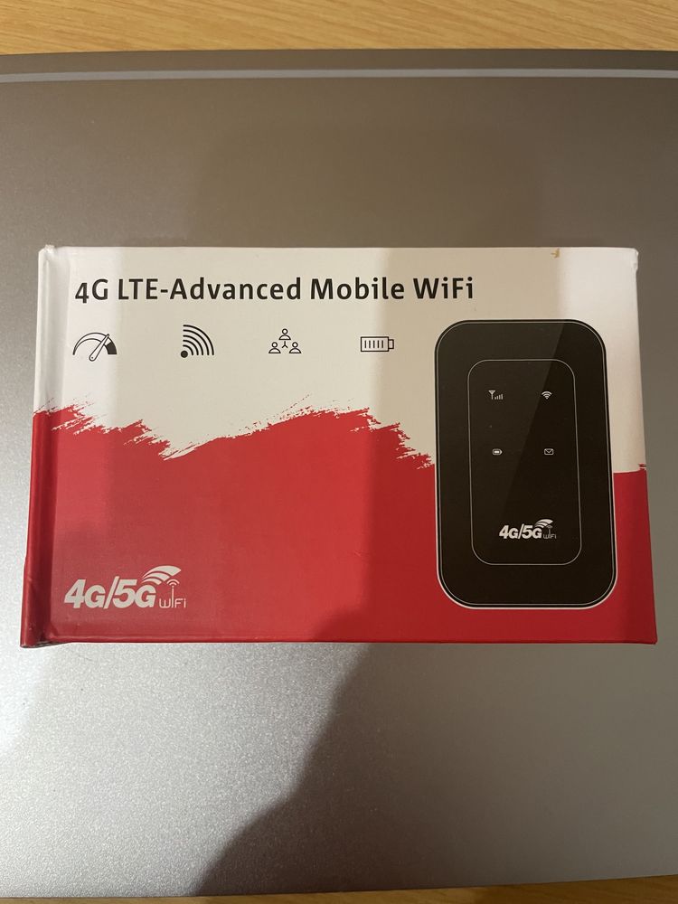 Роутер LTE 4G / 5G wifi мобильный с аккумулятором micro usb