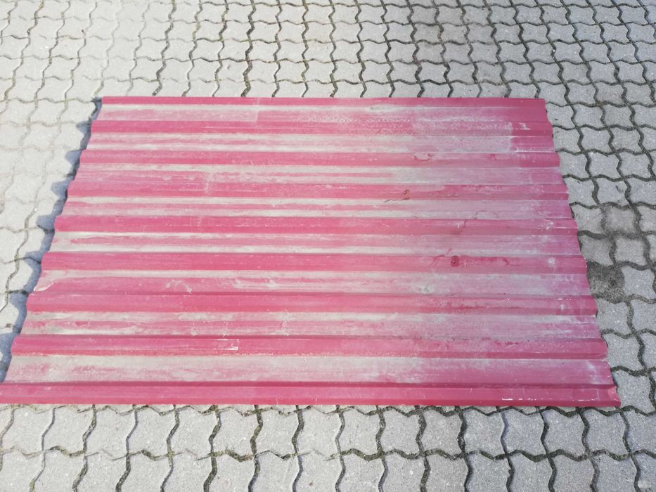 Blacha trapezowa na załatanie otworu po kominie