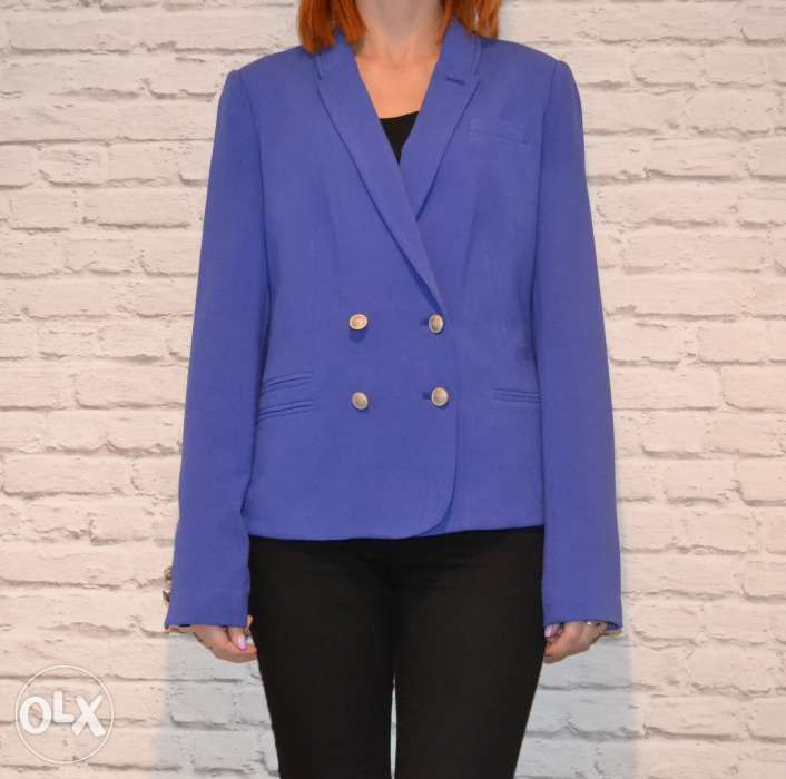 Niebieski żakiet Reserved 36