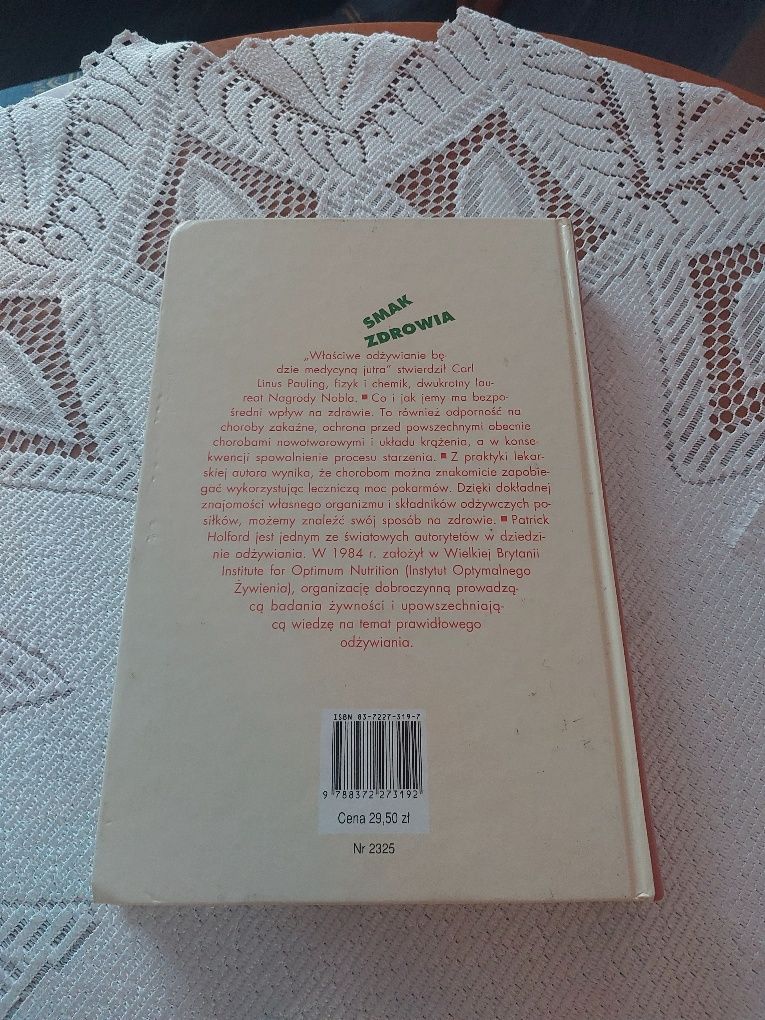 Książka smak zdrowia