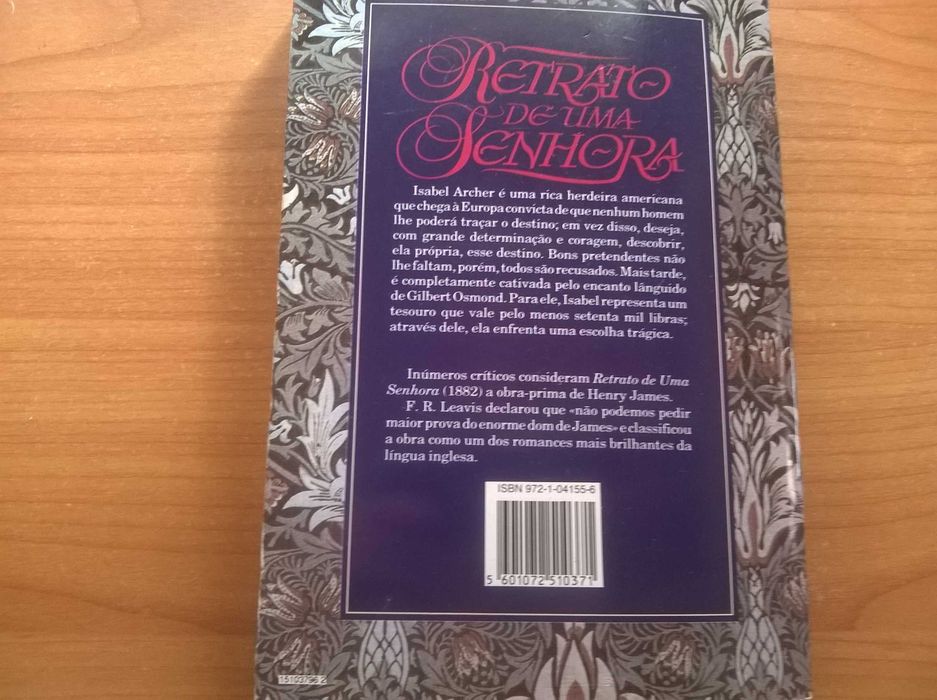 Retrato de uma Senhora - Henry James