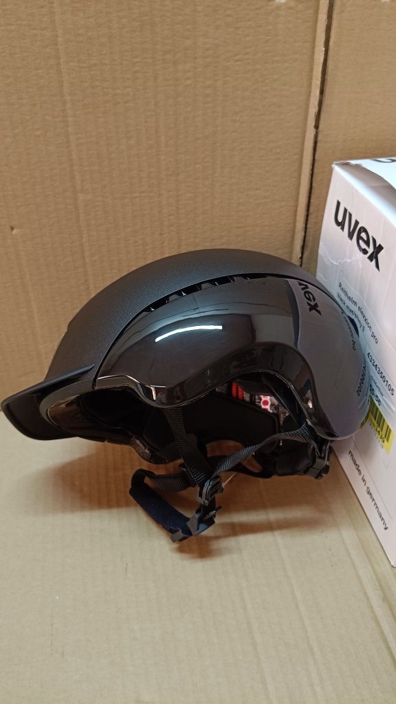 uvex elexxion pro kask jeździecki dla kobiet i mężczyzn Rozm.55-56