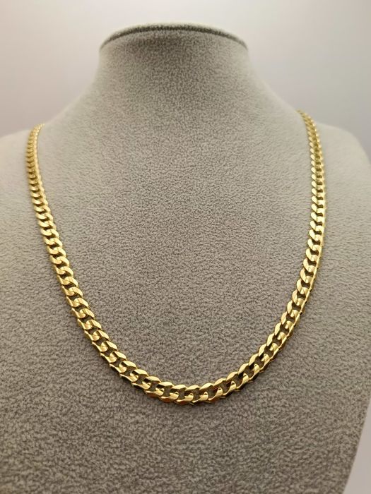 Złoty Łańcuszek Pancerka 60cm Pr.585 14K Nowy