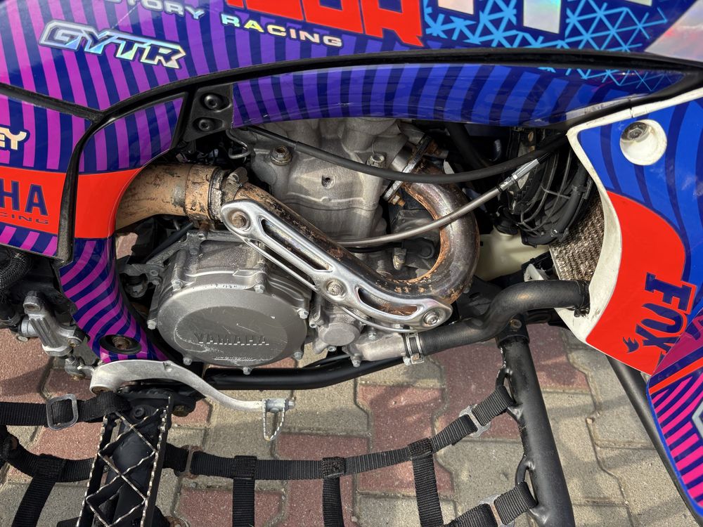 Yamaha raptor 450r Houser zamiana cross