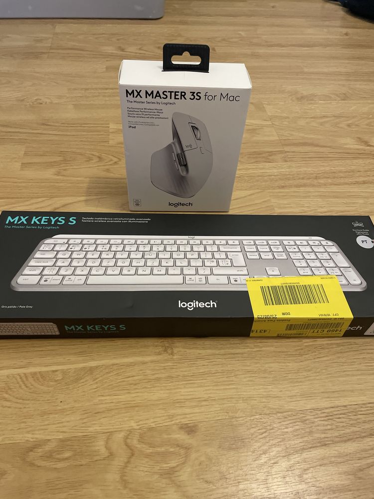 Teclado Logitech + rato Logitech MX S