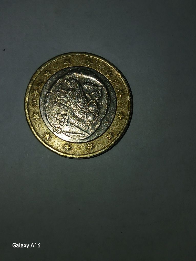 Moeda de 1 euro rara