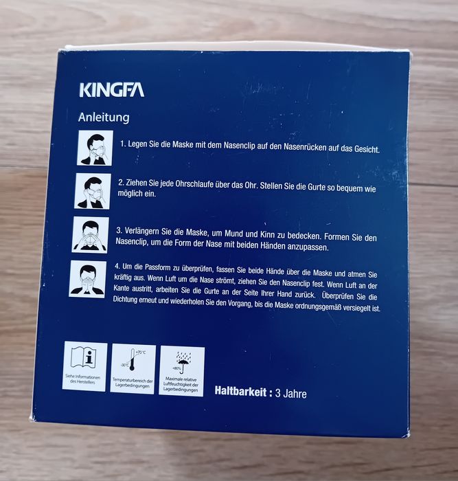 Maski filtrujące Kingfa