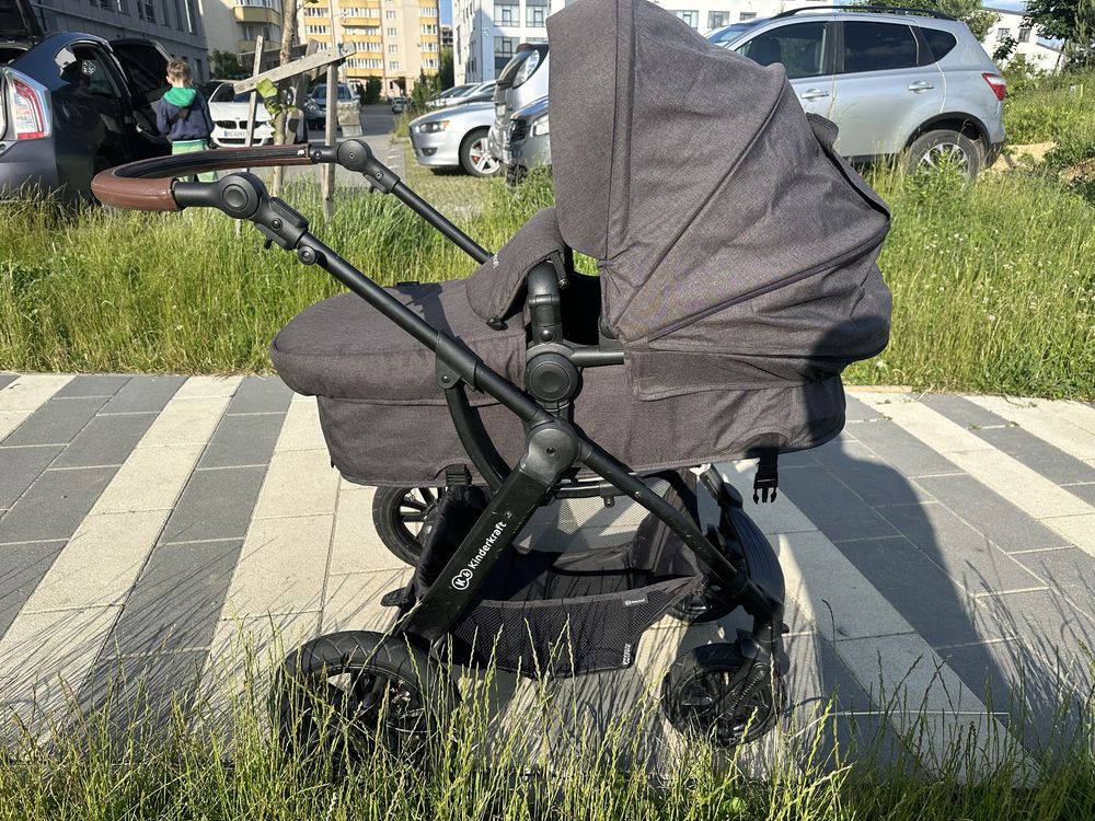 Коляска 3в1 Kinderkraft , люлюка, автокрісло,прогулка,дитяча коляска