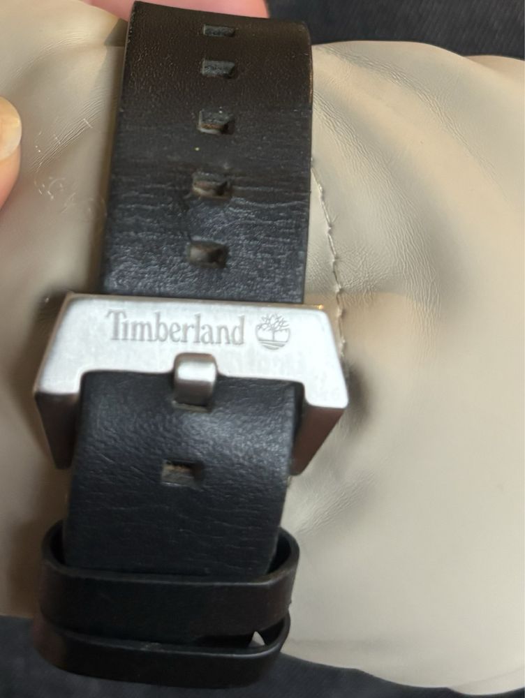Timberland zegarek elegancki Czarny/Skóra 44 mm ref. 14844JS/02