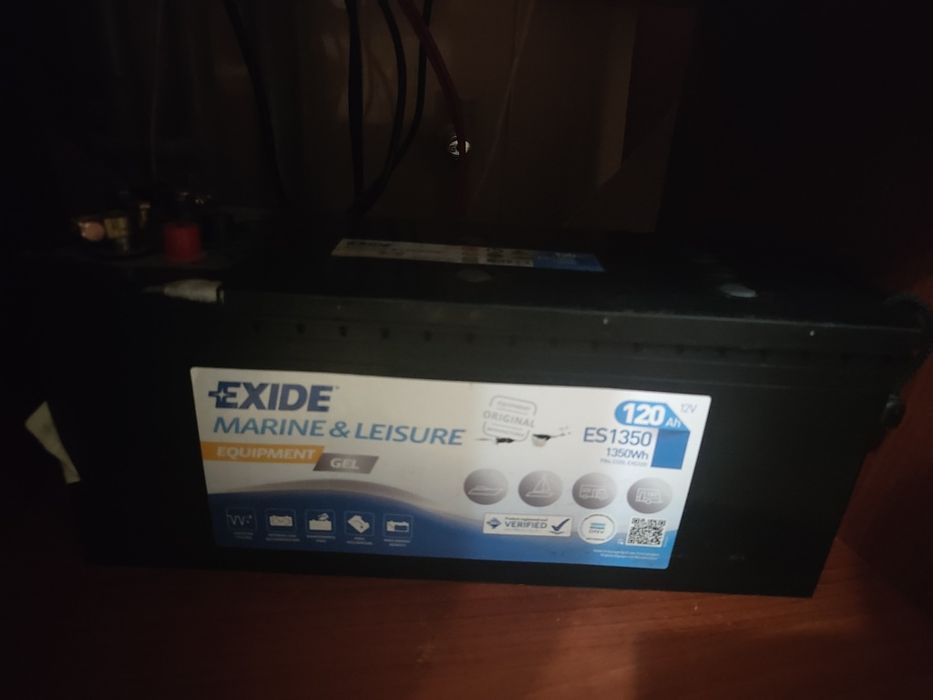 Гелевий акумулятор 120.