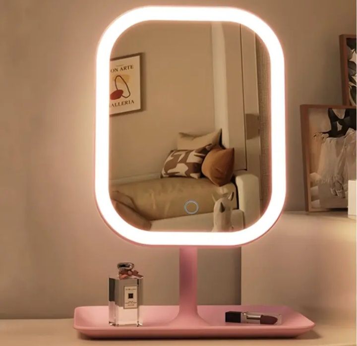 Дзеркало з led-підсвіткою у двох кольорах та трьома режимами освітленя