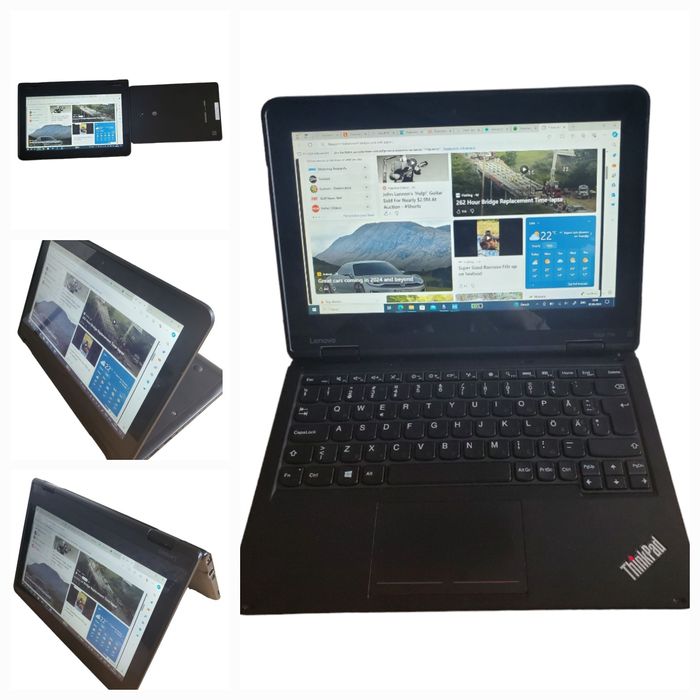 ноутбук Lenovo ThinkPad Yoga 11e / i3-6100U/сенсорний трансформер